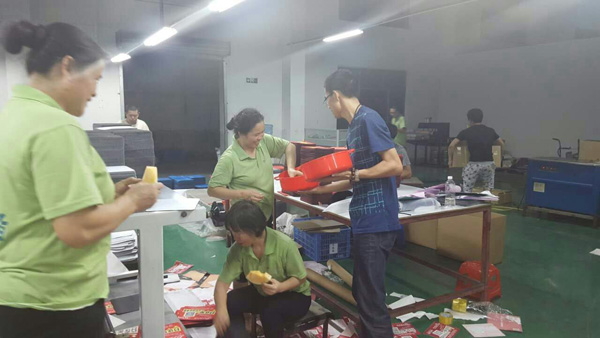 夏季，能者橡膠車間的別樣清涼